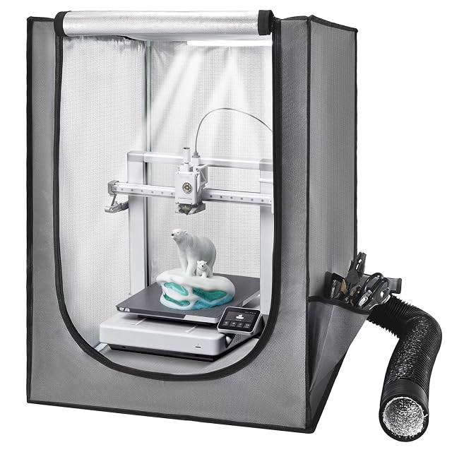 Tente VEVOR pour imprimante 3D avec fenêtre transparente et aération