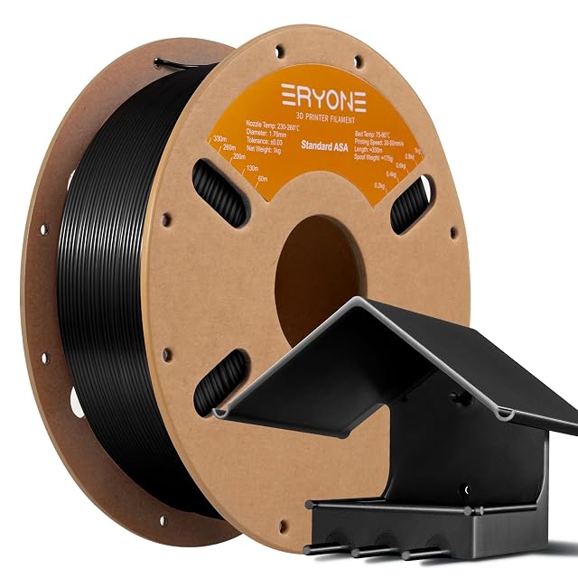 Bobine de filament ASA noir ERYONE
