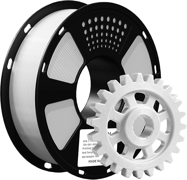 Bobine de filament ASA blanc GEEETECH