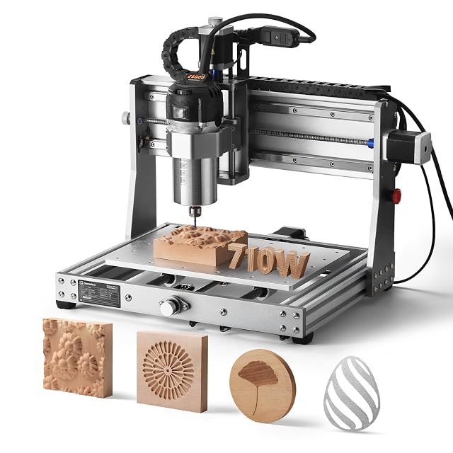 Fraiseuse CNC tout métal Genmitsu 3020-PRO Ultra avec une grosse broche