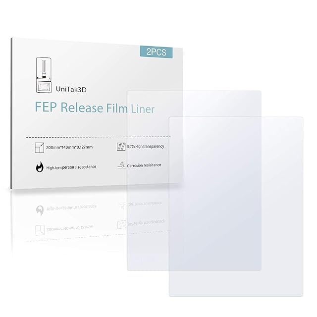 Feuilles de film FEP UniTak3D pour imprimantes 3D résine