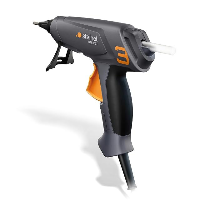 Pistolet à colle chaude Steinel GlueMatic 3011 avec pied support repliable
