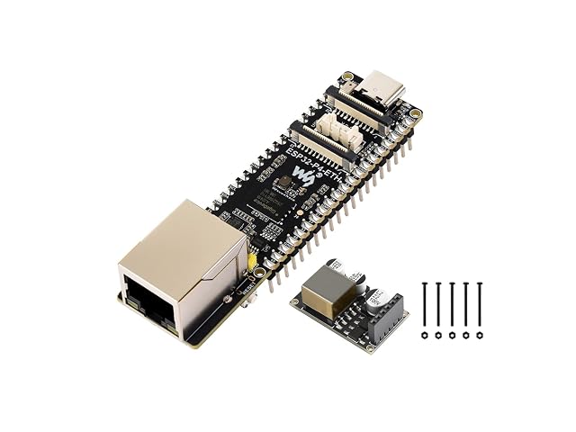 Carte de développement Waveshare ESP32-P4-POE-ETH avec port Ethernet et module PoE