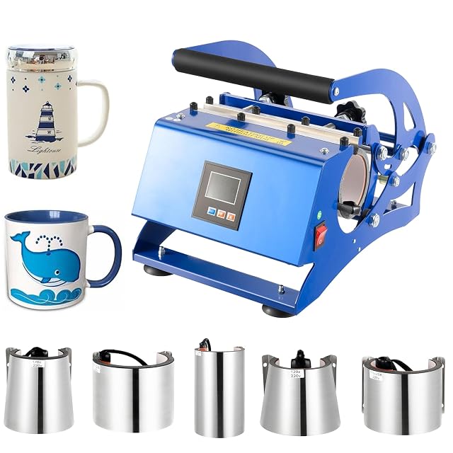 Presse à mug Futchoy avec six résistances chauffantes