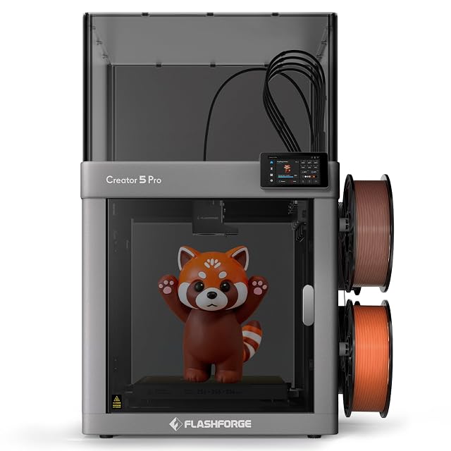 Imprimante 3D fermée multi-têtes Flashforge Creator 5 Pro