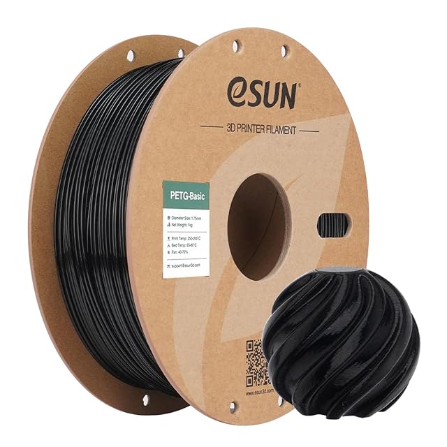 Bobine de filament PETG Basic noir eSUN