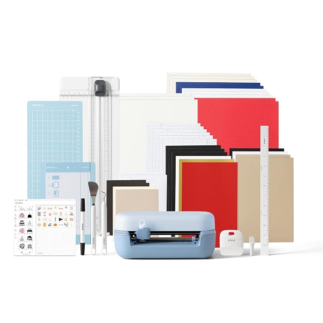 Machine de découpe compacte Cricut Joy 2 avec vinyle et papier cartonné de l’Essential Bundle