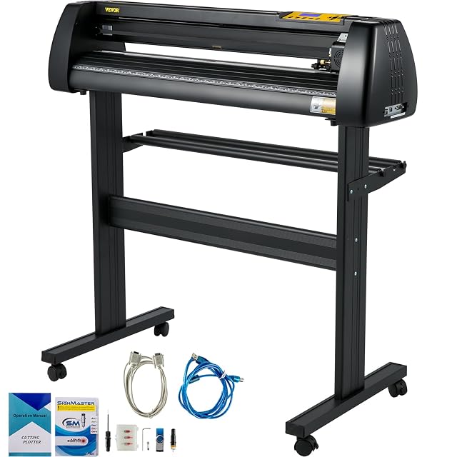 Plotter de découpe vinyle VEVOR 720 mm avec panneau de commande LCD